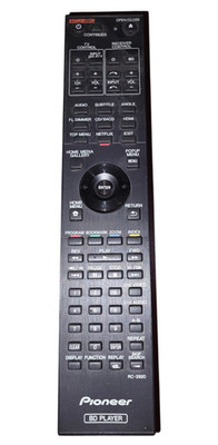 Pioneer RC-2920 Genuine OEM Blu-ray Player Remote BDP-140 BDP-440 BDP-52FD