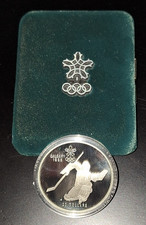 1986 Calgary Olympics $20 Silver Proof commemorative Coin 1 Oz. Sterling Silver