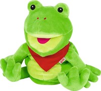 Handpuppe Frosch Frilo | H= 30 Cm, PlüSch, Per StüCk | 51785 | Deutsch | 2025