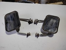 Pair Of Ford Truck F100 F250 F350 Stainless Mirrors 1967-1979