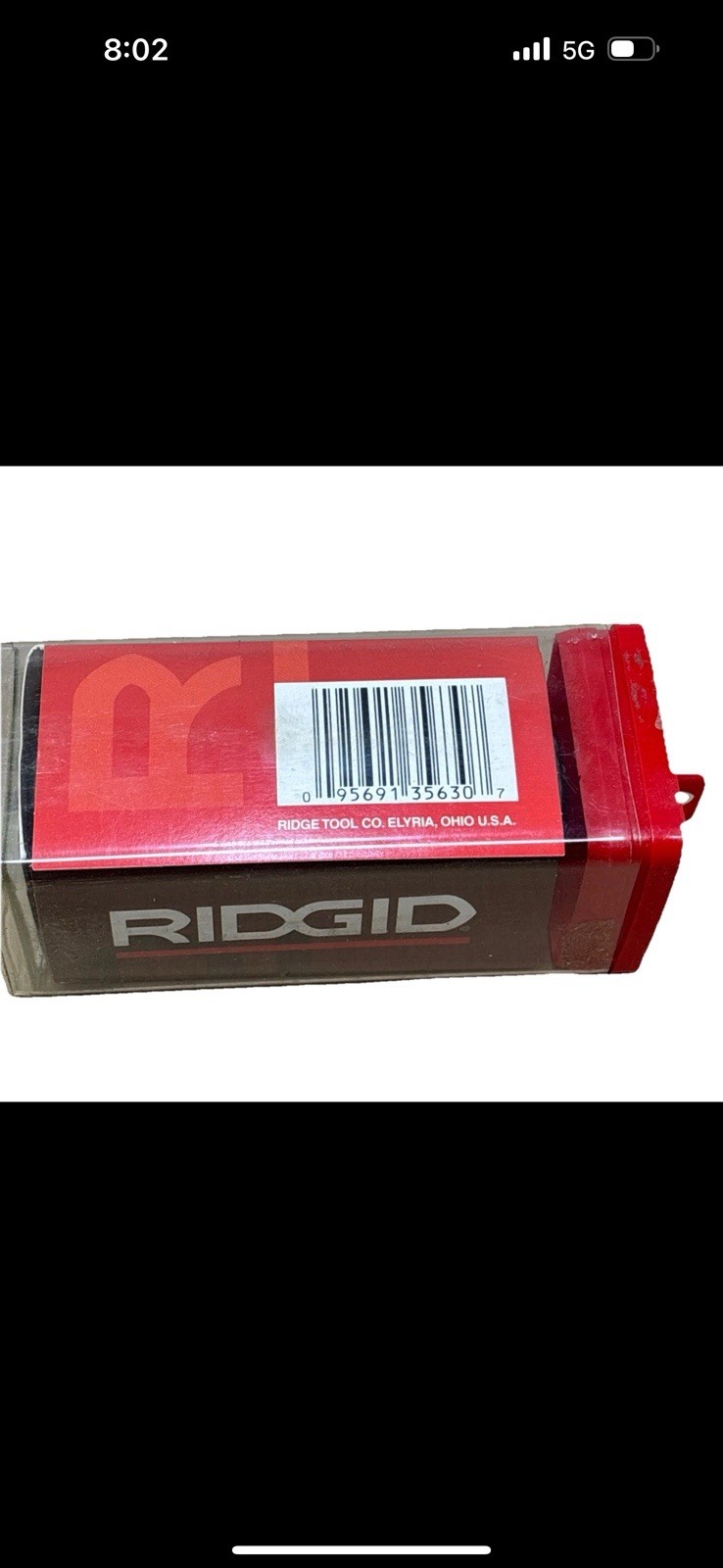 Ridgid 35630 No. 87 Pipe Extractor 1-1/2" Pipe 1-5/8 Drill