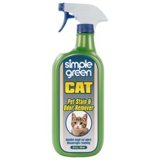 Cat Stain Odor Remover - Enzyme Cleaner for Urine, 32 oz, Milky White