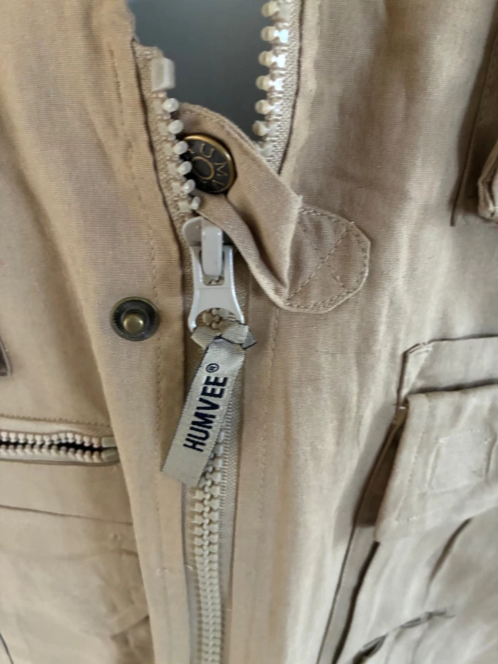 NWT Humvee Safari Photo Vest Tan 21Pockets Mesh Vent Water Resistant Durable XL - Image 3 of 4