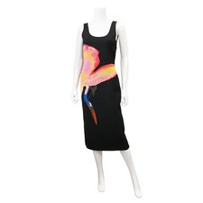 ALEXANDER MCQUEEN | Solarized Orchid Jacquard Dress Size M