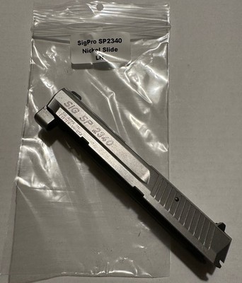Sig Sauer SP2340  40 s&w Nickel Slide - LN - Rare!  Lot #2
