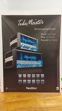 HUGHES KETTNER GUITAR AMPLIFIERS TUBE MEISTER 5 PRINT AD 11 X 8.5  z2
