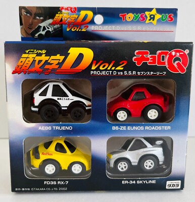 Choro Q INITIAL D Vol 2 Toys R us Exclusives TAKARA AE86 Choro Q INITIAL D Vol 2 Toys R us Exclusives TAKARA AE86