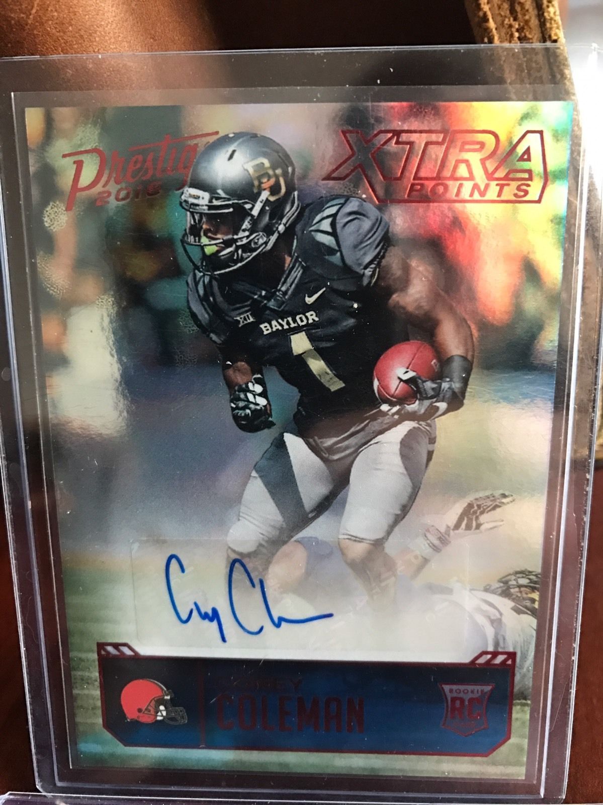 2016 Prestige Corey Coleman Xtra Points RC Autograph #CCO MINT FROM PACK