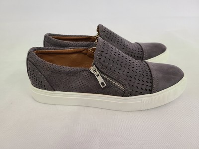 report alexa perforated zip sneaker