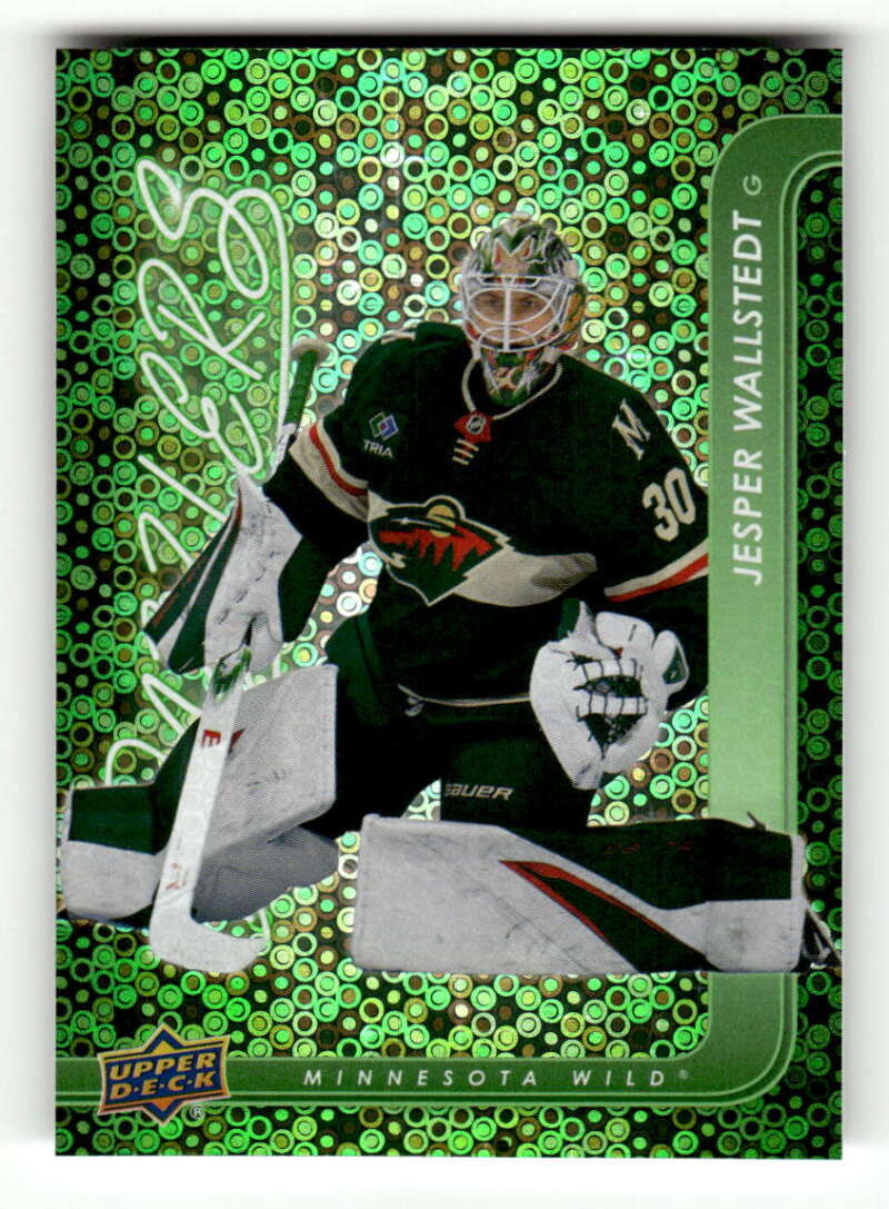 2024-25 Upper Deck Dazzlers Green #DZ-53 Jesper Wallstedt RC