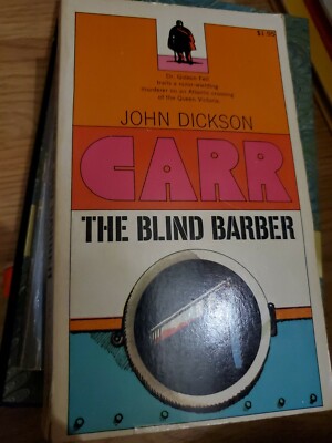 The Blind Barber by John Dickson Carr, A Gideon Fell mystery (1978, Collier)