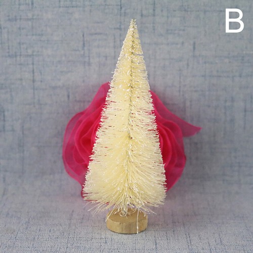 Mini Christmas Tree Miniature Small Artificial Pine Tree Home Party Ornaments - Picture 3 of 38