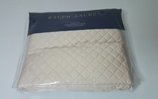  130 RALPH LAUREN WYATT ONE STANDARD QUILTED SHAM COLOR: GOLDEN PRL 