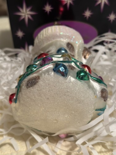 1998 VTG Christopher Radko SPARKY Dalmatian Dog Glass Ornament 98-139-0 w box - Picture 3 of 5