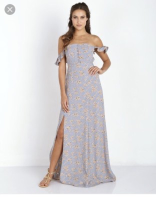 flynn skye bardot maxi