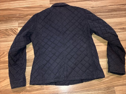 Giacca trapuntata donna Ralph Lauren etichetta nera nera grande - Foto 4 di 6