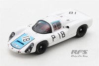 Porsche 910 1000 Km NüRburgring 1967 Vic Elford Neerpasch 1:43 Spark Sg 820