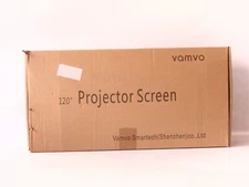 120" Outdoor Indoor Projector Screen with Stand Foldable Portable Movie Screen  