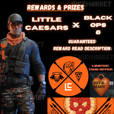  Little Caesar's Code Black Ops 6 Global Instant Delivery BUY 3 GET 1 FREE  