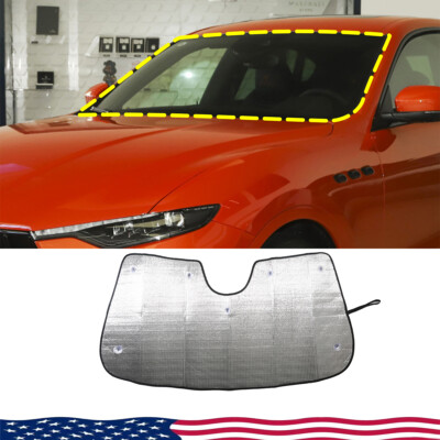 Maserati Levante用サンシェード Amazon.com: Car Windshield Sun Shade for Maserati Levante Ghibli