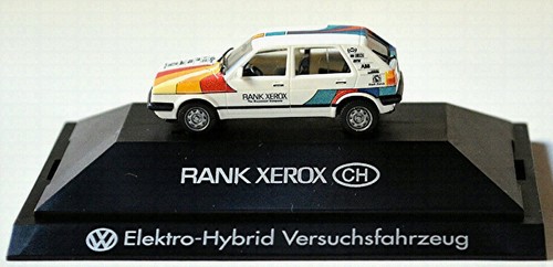 VW Golf II 4-türig Facelift 1987-91 Elektro-Hybrid Vehículo de la Prueba 1:87 - Imagen 6 de 9