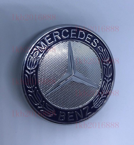 Genuine OEM Mercedes Benz Hood Emblems C, E, & S Class W203 W204 w220 W221 W211 - Picture 3 of 4