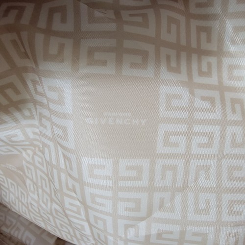 Givenchy Authentic Parfums White Tote As is Vintage CLEAN - Picture 14 of 19
