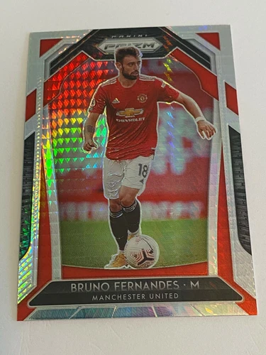 Bruno Fernandes 2020-21 Prizm Premier League Soccer Hyper Prizm