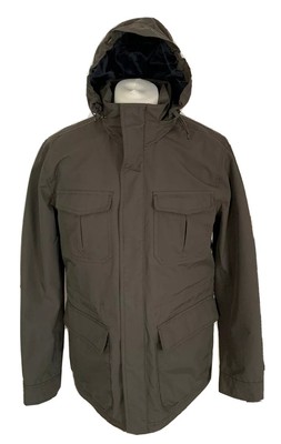 olive green waterproof jacket