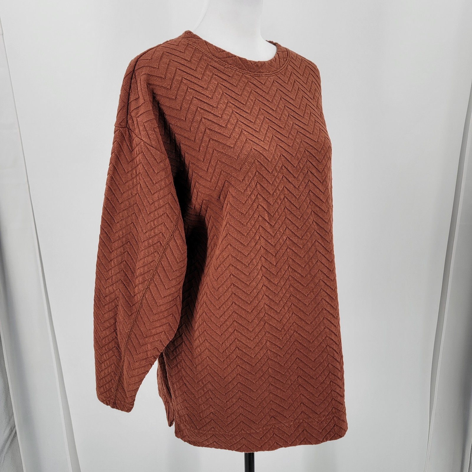 One Resource Pullover Womens Medium Textured Top … - image 6