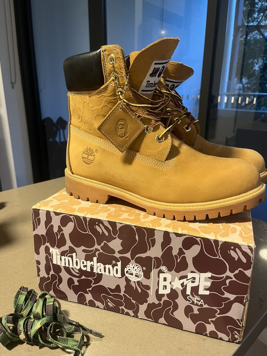 Timberland BAPE STARS ブーツ A BATHING APE® x TIMBERLAND – us.bape.com