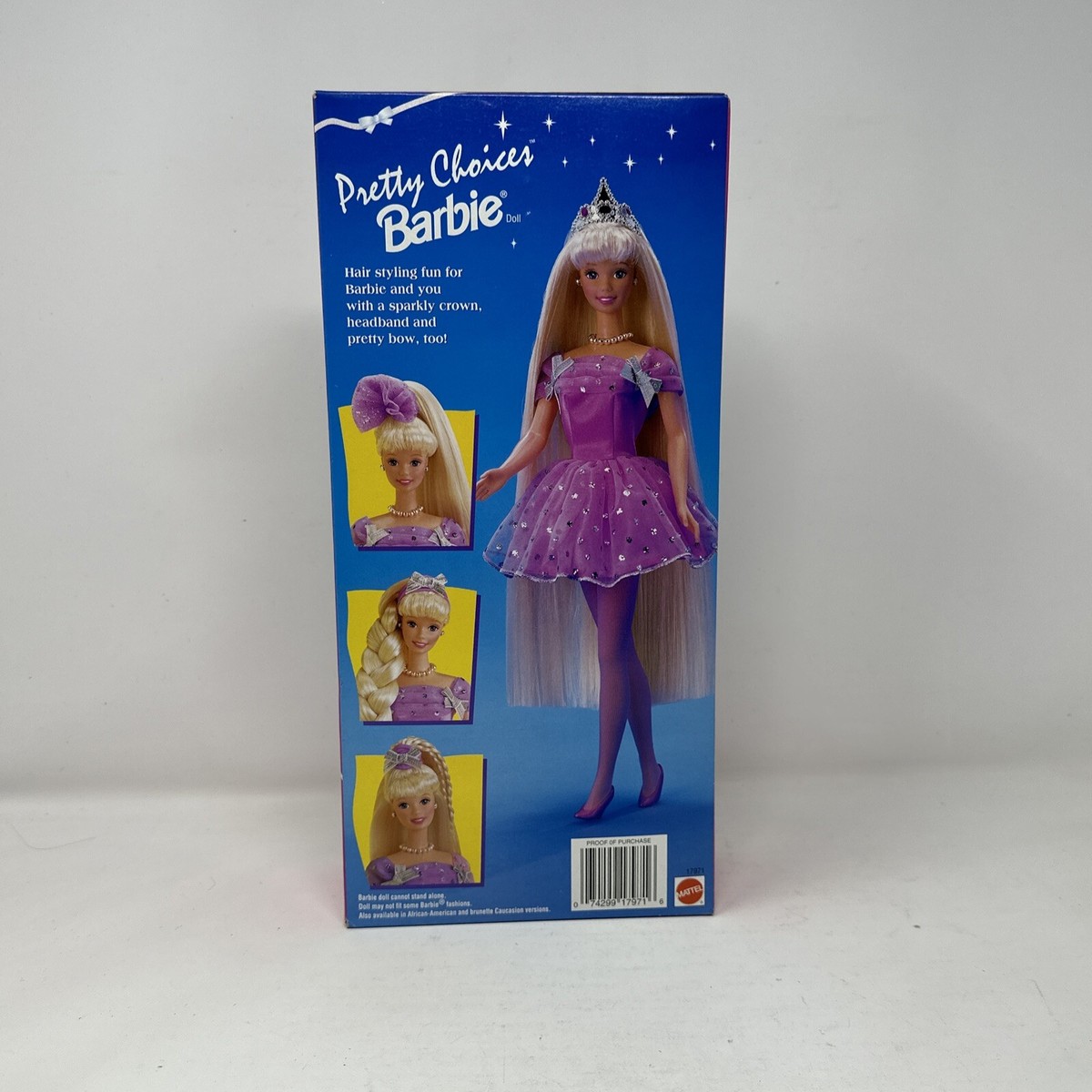 Vintage 1996 Pretty Choices Barbie Doll Mattel 18019 Walmart