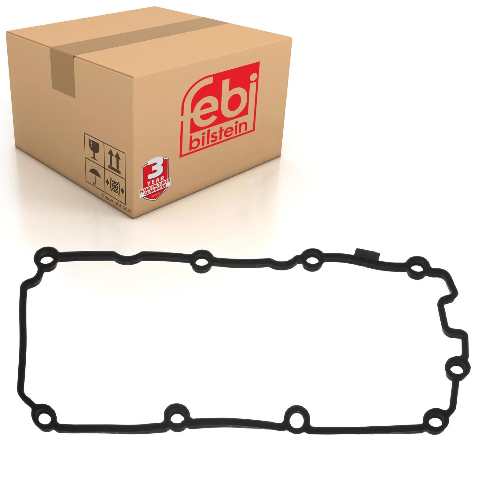 Rocker Cover Gasket fits AUDI Q5 8RB 3.0D Left 08 to 17 CCWA 059103483M Febi New - Image 15