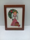 Raspberry Patch Angels in the Garden Charts # 2 Apple Tree Angel Complete Framed