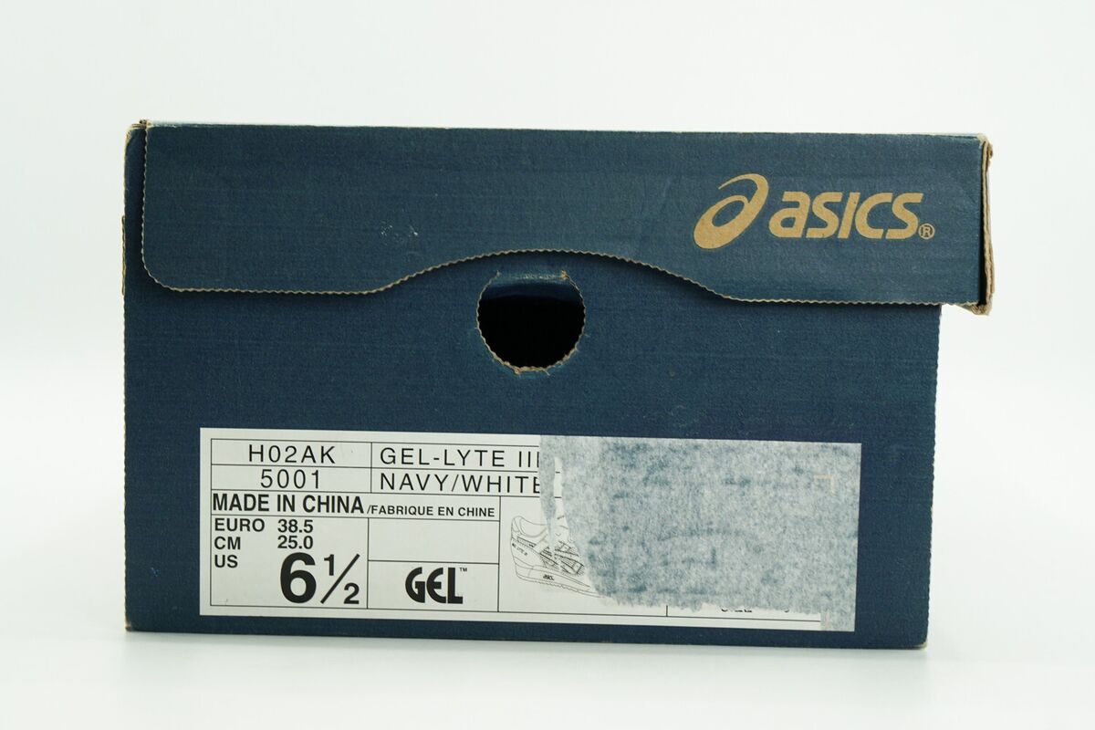 ASICS GEL LYTE 3 USED SIZE 6.5 SALMON TOE KITH RONNIE FIEG ASICS GEL LYTE 3 USED SIZE 6.5 SALMON TOE KITH RONNIE FIEG