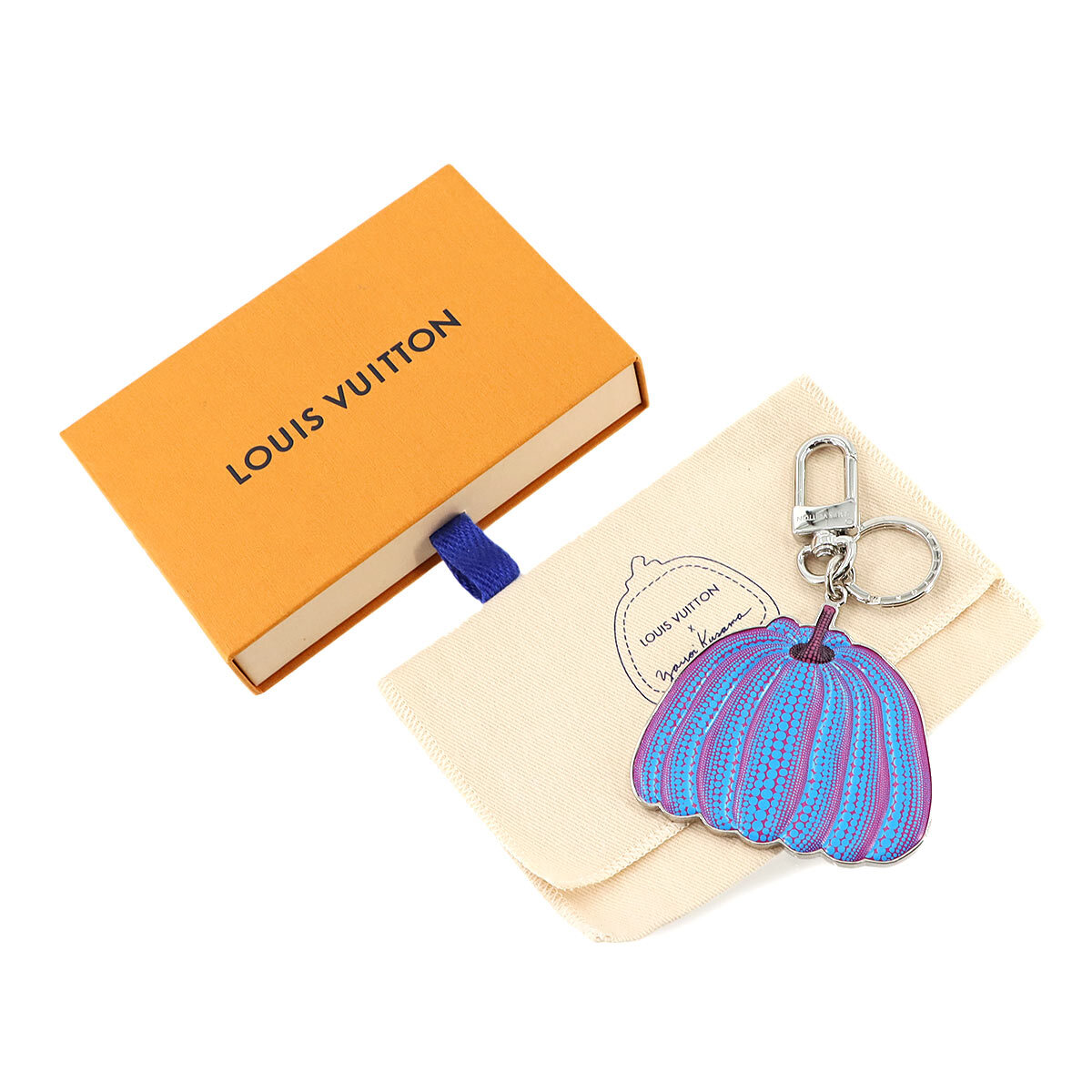 LOUIS VUITTON LVxYK Key Holder Pumpkin Bag Cham Multicolor