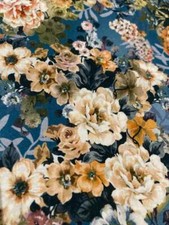Authentic Top Italian designer made in Italy, luxury cotton fabric 159 x 143 cm