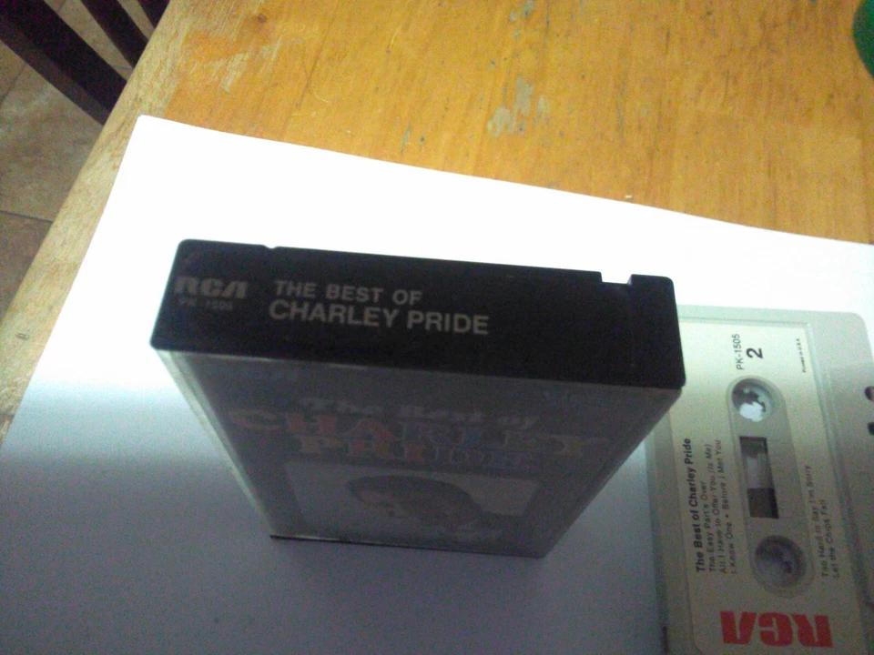 Rare 1969 "The Best Of Charley Pride" Cassette Tape RCA PK-1505 side label Foto 3 de 4