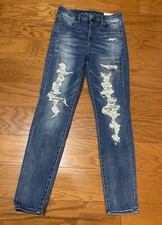 American Eagle Next Level Stretch Womens Jegging Jeans 10 Blue Curvy Hi-Rise NEW