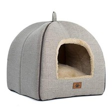 Cat Bed for Indoor Cats - Cat Cave Bed Cat House Cat Tent with Removable Wash...