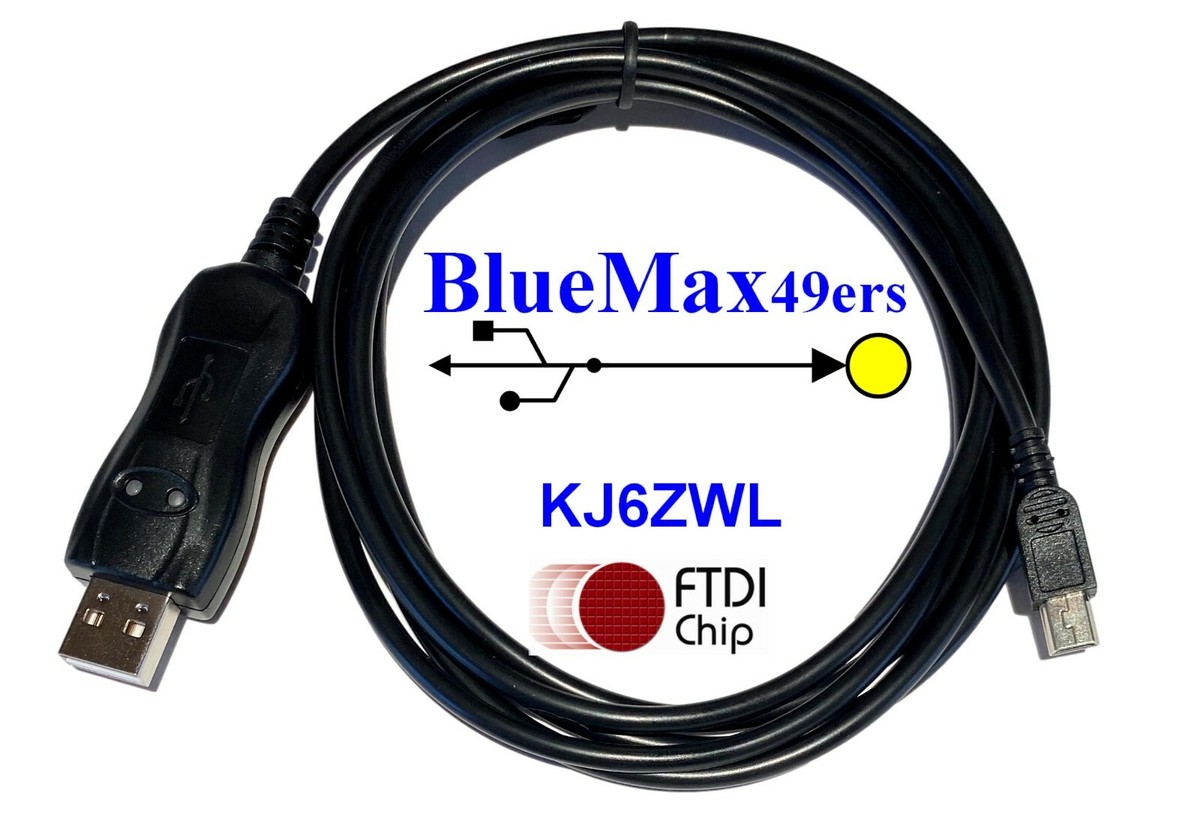 Cable De Programacion USB AnyTone Para Coche -Negro