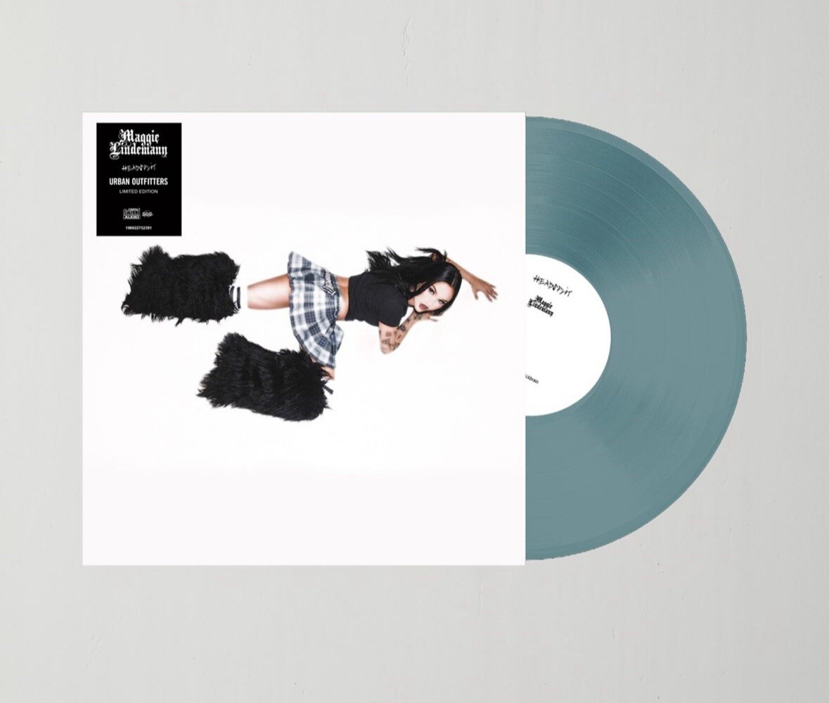 Maggie Lindemann Suckerpunch Purple Headsplit LP BLUE Vinyl UO Set