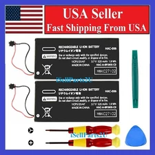 2 Pack New Battery Nintendo Switch Joy-Con Fits HAC-006 525mAh Left Right Tools