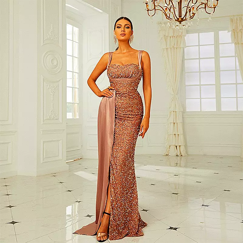 Women dress Party One Word Shoulder Bag Hip Bridesmaid Dress eBay