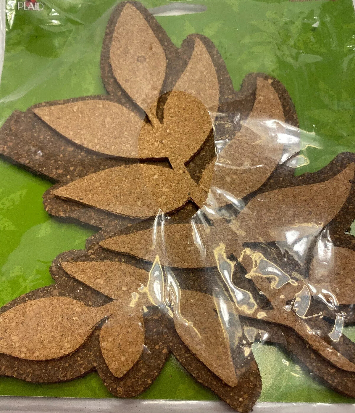 Cork Stamp - Big Fern Frond by Plaid - Craft Supplies