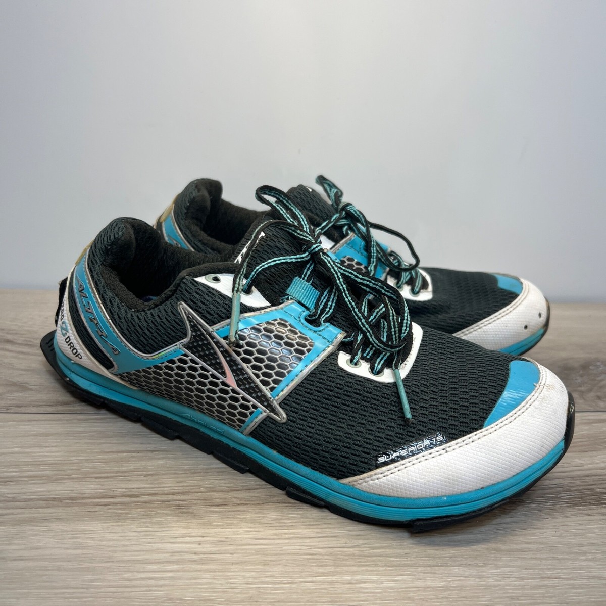 Altra Zero Drop NRS Women's Size Running Shoe White Blue Black