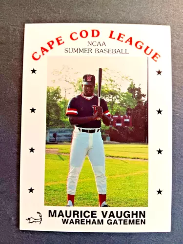 1988 P&L Promotions Cape Cod League NCAA Mo Vaughn #93