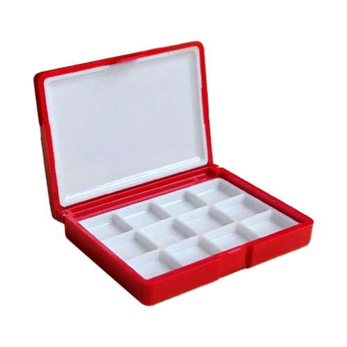 Empty Watercolor Palette Box Portable Paint Palette Box for Painters Artists - Picture 4 of 37