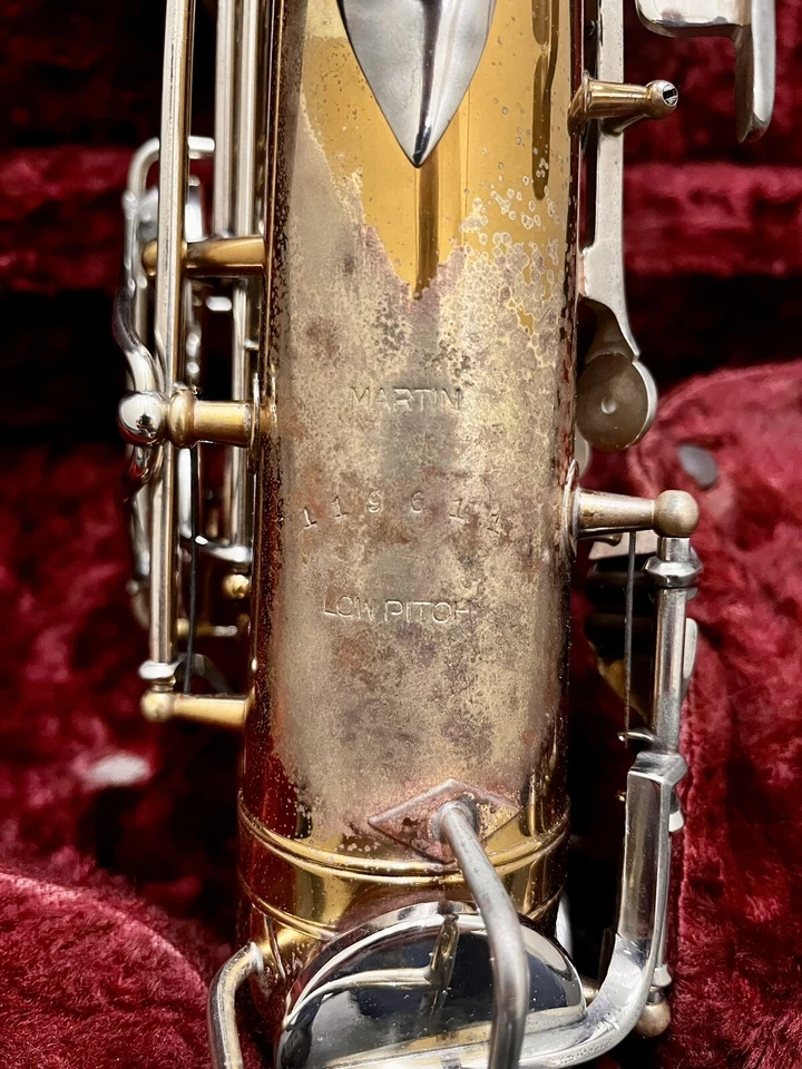 Vintage 1937 Martin Handcraft Committee Low Pitch Alto Sax (w/ Premium Overhaul) - Image 2 of 4
