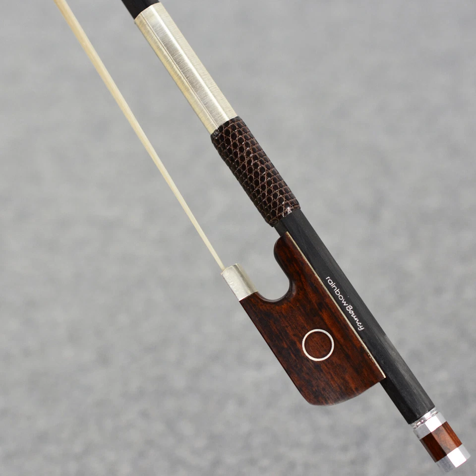 Master Level Rare PURE Carbon Fiber Viola Bow Rainbow Bouncy Series For Viola - Image 3 of 4